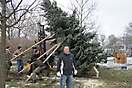 Weihnachtsbaum aufstellen 2010_17